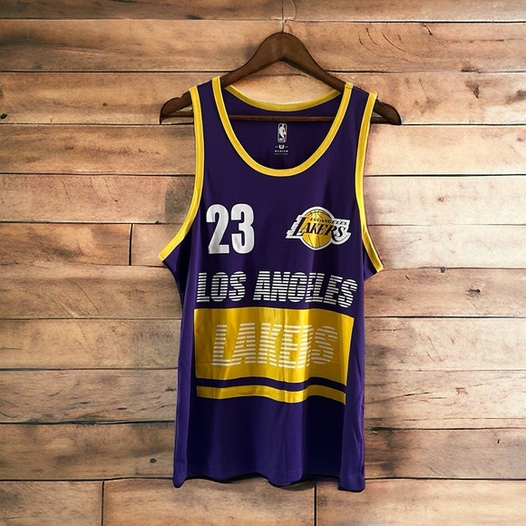 NBA Los Angeles Lakers LeBron James NBA Tank Top Shirt